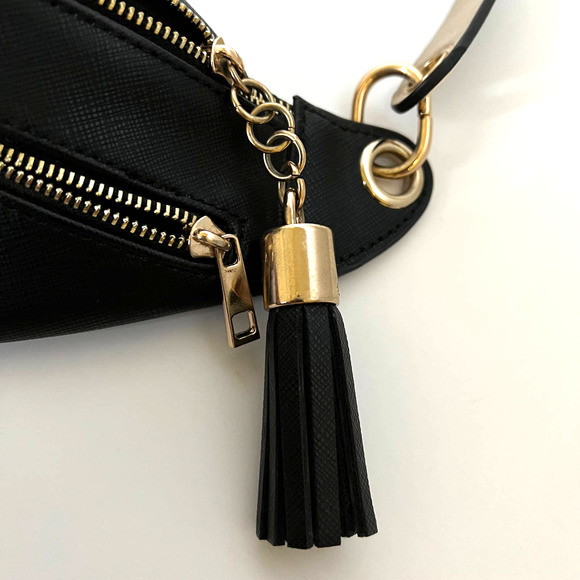 Macy's Black and Gold Fanny Pack - Picture 12 of 15